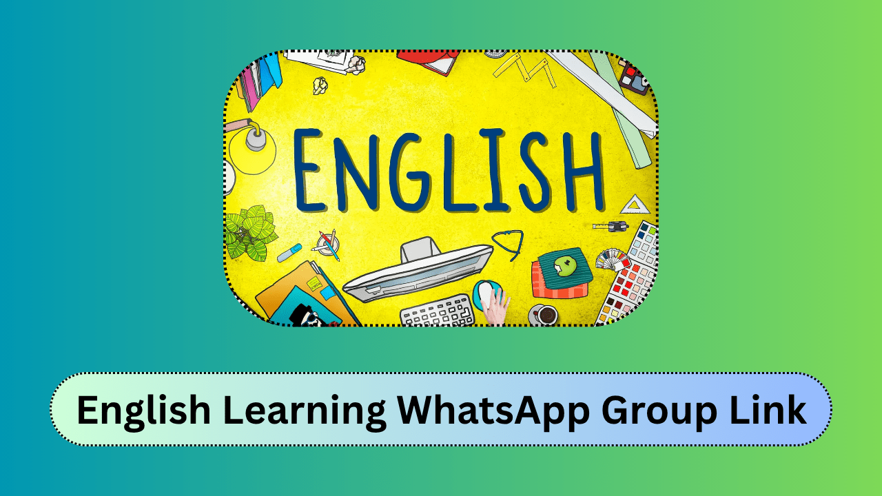 English Learning WhatsApp Group Link