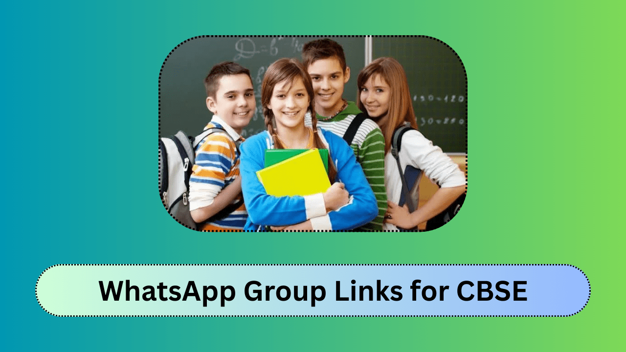 WhatsApp Group Links for CBSE Students 2025